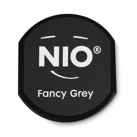 Nio Ink Pad for NIO Stamp with Voucher, Fancy Gray 071519